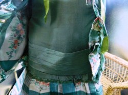 green dress jacket view